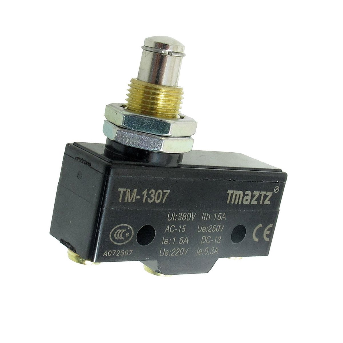 YXQ TM-1307 Micro Limit Switch AC 380V 15A SPDT NO NC Panel Mount